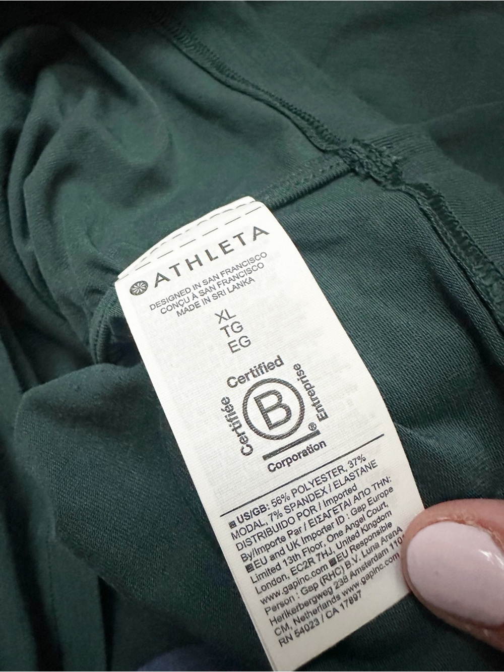 Athleta With Ease Cinch Top Bundle of 2 XL - Picture 6 of 15